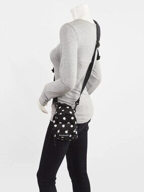 alexander wangattica crossbody mini-backpack Alexander Wang Black Logo Mini Backpack